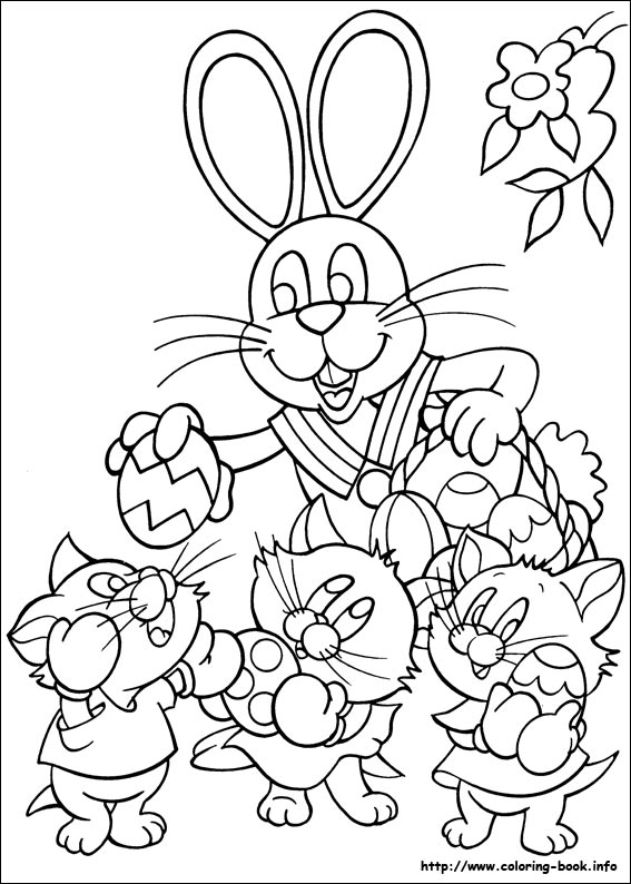 Peter Cottontail coloring picture